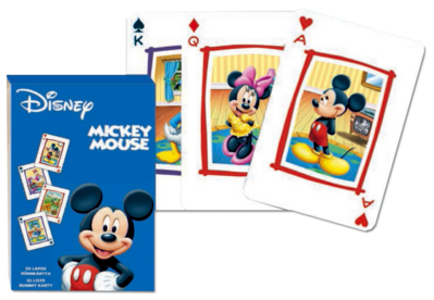 Hrací karty Mickey Mouse - rummy