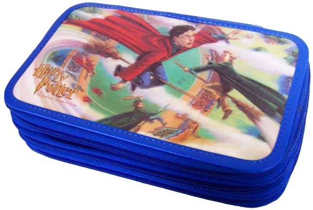 Školní penál 1 klopa Harry Potter