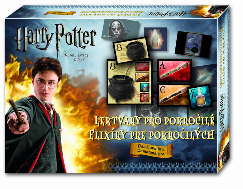 Harry Potter Lektvary pro pokročilé - společenská hra