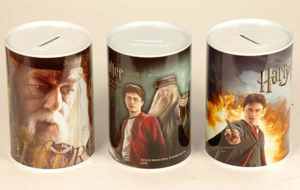 Pokladnička Harry Potter - výška 15 cm