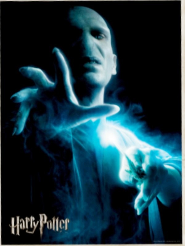Puzzle Harry Potter zářící ve tmě - Lord Voldemort