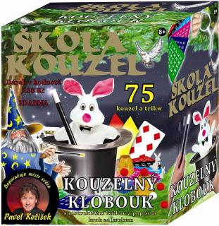 Škola kouzel Kouzelný klobouk - 75 kouzel