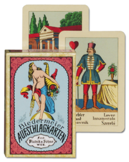 Vykládací karty Biedermeier