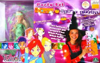 Witch party set I. + panenka 16 cm
