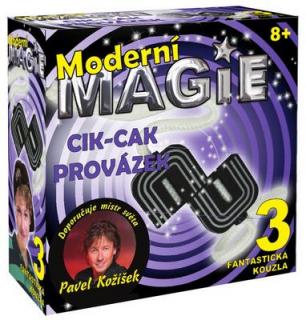 Cik-cak provázek - 3 kouzla Moderní magie