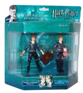 Figurka Harry Potter deluxe - Fred a George Weasley 10 cm