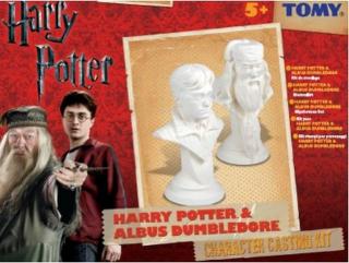 Harry a Brumbál - 2x socha ze sádry
