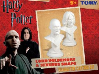 Voldemort a Snape - 2x socha ze sádry