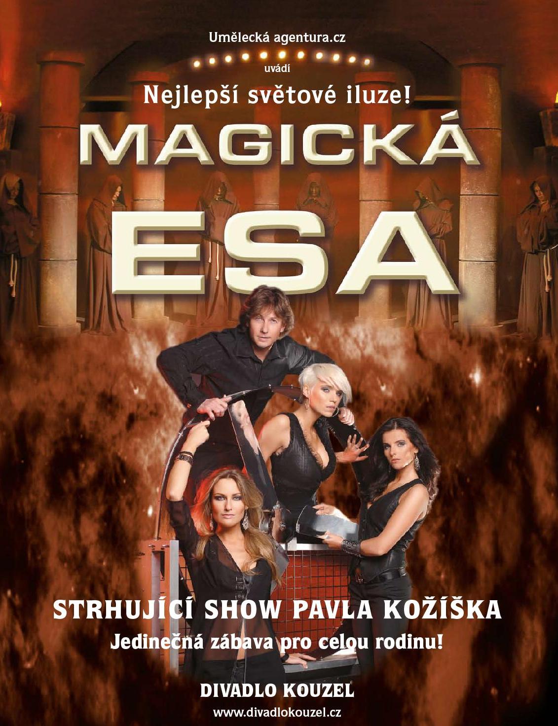 Plakát Magická esa - rozměr A2