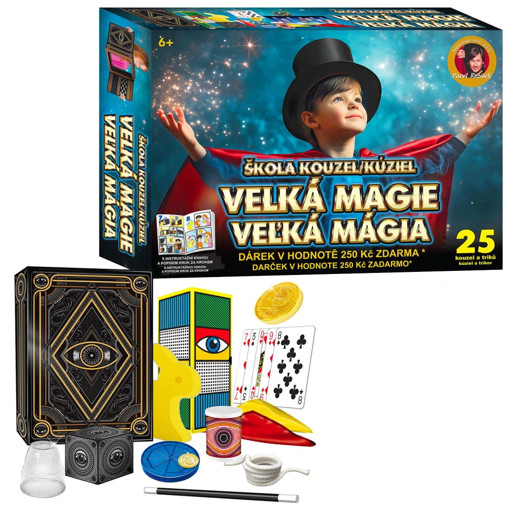 Škola kouzel - Velká magie 25 triků