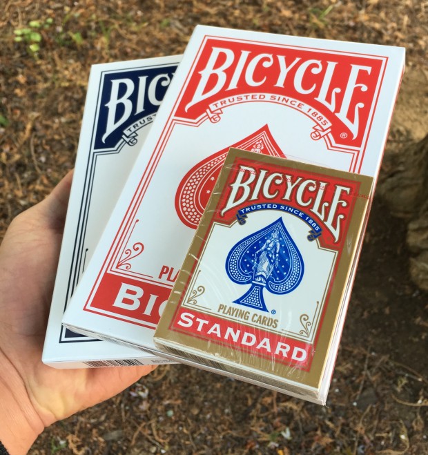 XXL Karty Bicycle Big Box Jumbo červené